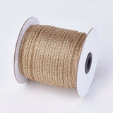 50yd 4mm Metallic Cord for Bracelets Necklace DIY