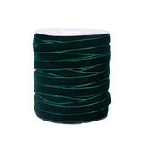 50yd Single Face Velvet Ribbon Wedding Party Gift Wrapping DIY Ribbons