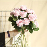 Flannel Roses Artificial Flowers for Christmas Wedding Decoration