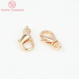 24K Brass Lobster Clasps Necklace Clasp High Jewelry Accessories