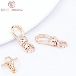 24K Brass Lobster Clasps Necklace Clasp High Jewelry Accessories