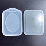 Resin Shaker Mold 2Pcs DIY Epoxy Silicone Mold for Pendant Crafts