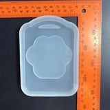 Resin Shaker Mold 2Pcs DIY Epoxy Silicone Mold for Pendant Crafts