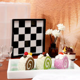 Checkerboard Base Silicone Mold for DIY Tray Making