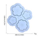Flower Resin Shaker Molds for DIY Crafts