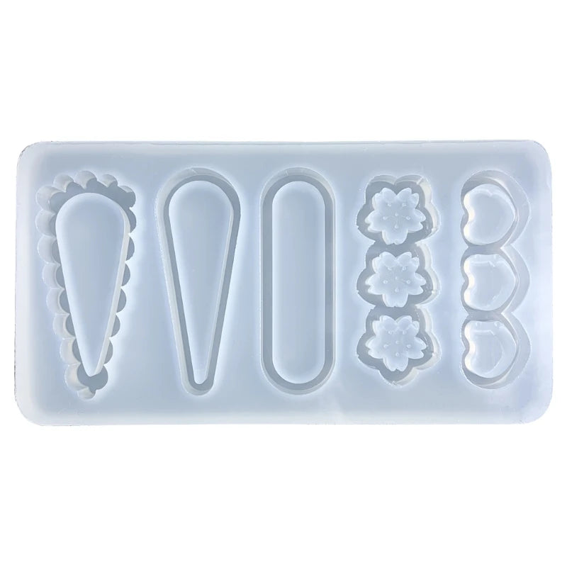 Silicone Hair Clip Molds for Crafts