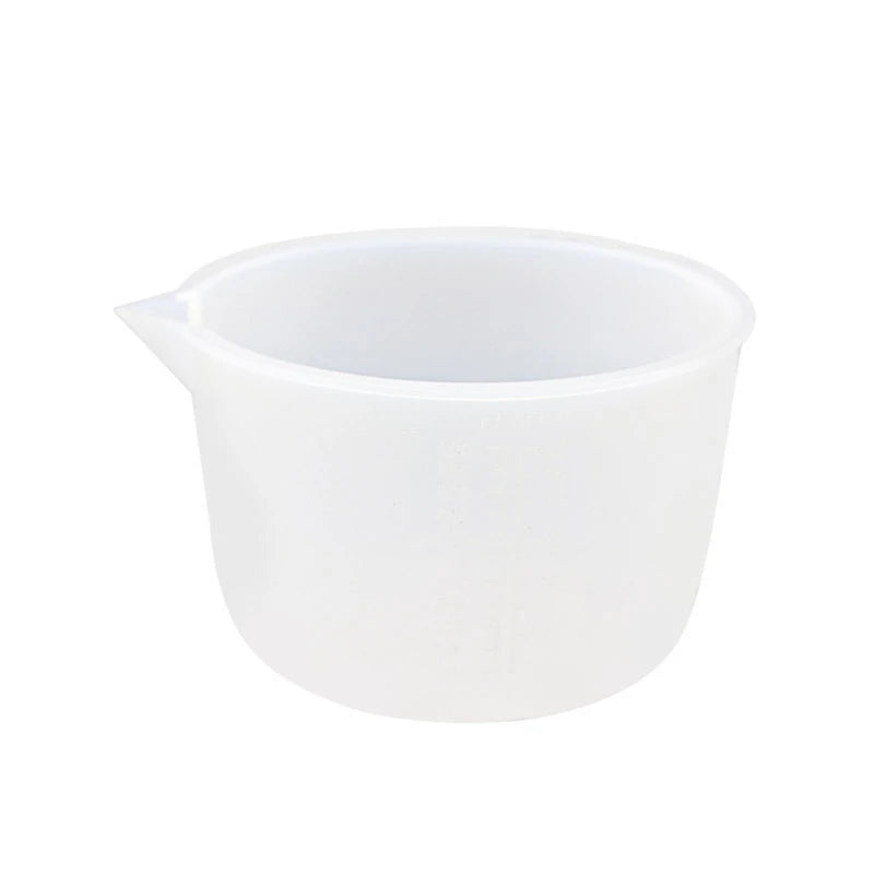 517F Silicone Measuring Cups 600ml Mixing Cups w/ Precise Scale