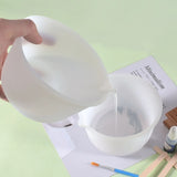 517F Silicone Measuring Cups 600ml Mixing Cups w/ Precise Scale