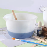 517F Silicone Measuring Cups 600ml Mixing Cups w/ Precise Scale