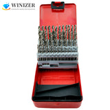 51PCS HSS Cobalt Drill Bits Set for Hard Metal, Stainless Steel, Cast Iron