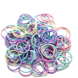 100 Pcs Hair Rubber Bands Set, Versatile Accessories