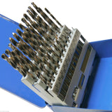 51pc HSS Drill Bit Set 1-6mm 0.1mm Increments