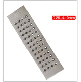Tungsten Carbide Wire Drawplate 0.26-4.10mm Jewelry Making