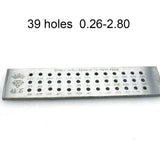 Tungsten Carbide Wire Drawplate 0.26-4.10mm for Jewelry Making