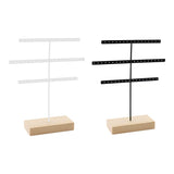 3-Tier Jewelry Earring Display Stand Organizer Rack