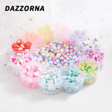 520Pcs Mixed Heart/Star Shape Polymer Clay Loose Beads DIY Jewelry Making