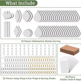 52 Sublimation Blank Earrings Unfinished DIY Jewelry Making