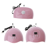 52W UV Led Nail Lamp Gel Dryer with 3 Timing Settings