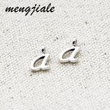 Tibetan Silver A-Z Letter Charms for DIY Necklace 10*7mm