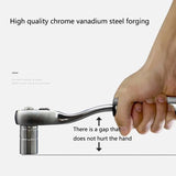 1/4 Inch Ratchet Wrench Socket Set for Repairing Bicycle Motorcycle Car