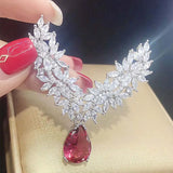 Women's CZ-inlaid Pearl Bracelet Buckle, Necklace & Sweater Chain Connector