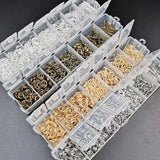 540pcs DIY Jewelry Making Findings Kit