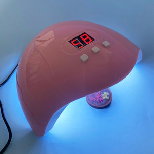 54W UV Resin Curing Machine DIY Jewelry Making Dryer Tool 18 LED Lights Nail Art