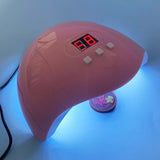 54W UV Resin Curing Machine DIY Jewelry Making Dryer Tool 18 LED Lights Nail Art