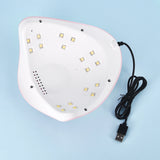 54W UV Resin Curing Machine DIY Jewelry Making Dryer Tool 18 LED Lights Nail Art