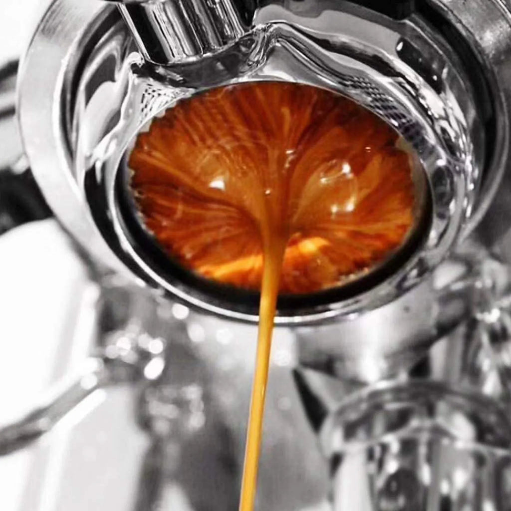 Barista Series 54mm Bottomless Portafilter with 1 Cup Filter Basket