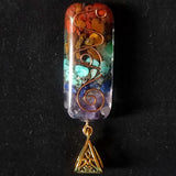 Retro Reiki Healing 7 Chakra Pendant Necklace Jewelry