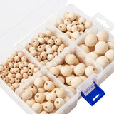 550Pcs Wooden Beads Jewelry Making Kits DIY Crafts Garland