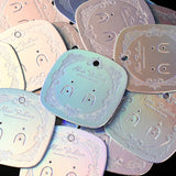 550gsm Laser Silver Cardboard Paper for Jewelry Earrings Display