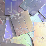 550gsm Thick Cardboard Hair Clip Holder Display Card Tag