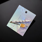 550gsm Thick Cardboard Hair Clip Holder Display Card Tag