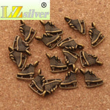 55pcs Ice Skating Grid Shoes Charm Beads Pendants DIY Jewelry L568