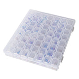 56 Grids Plastic Storage Box for Small Components Jewelry Tool Bead Organizer