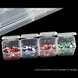 56 Grids Jewelry Box DIY Diamond Painting Drill Box Nail Art Organizer