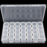 56 Grids Plastic Storage Jewelry Box Compartment Adjustable Container