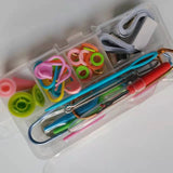 56 pcs Crochet Hooks Full Set Knitting Tool DIY Craft Needles with Case