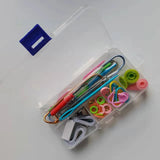 56 pcs Crochet Hooks Full Set Knitting Tool DIY Craft Needles with Case