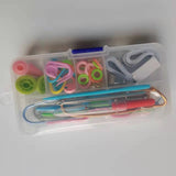 56 pcs Crochet Hooks Full Set Knitting Tool DIY Craft Needles with Case
