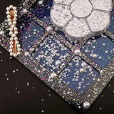5600Pcs Flat Pearl Half Beads DIY Craft Jewelry Decor Nail Making