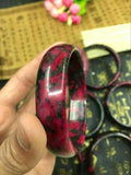 Rare Natural Nephrite Emerald Jade Bracelet Bangle