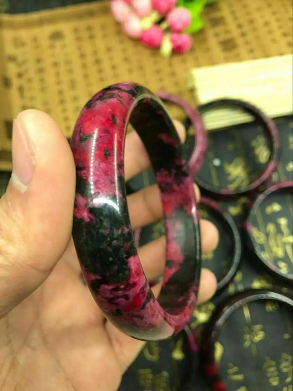 Rare Natural Nephrite Emerald Jade Bracelet Bangle