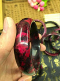 Rare Natural Nephrite Emerald Jade Bracelet Bangle