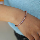 Viennois Classic Glittering Zirconia Circle Bracelet & Bangle for Women