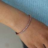 Viennois Classic Glittering Zirconia Circle Bracelet & Bangle for Women