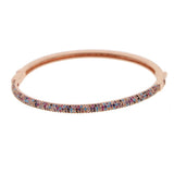 Viennois Classic Glittering Zirconia Circle Bracelet & Bangle for Women
