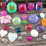 57pcs Silicone Resin Casting Molds Kit Jewelry Pendant Mould Craft Set